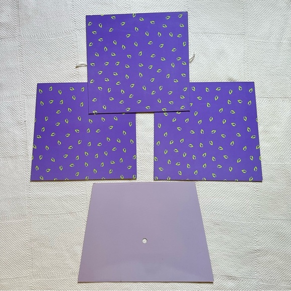 American Girl AG Mini Purple Illuma Room With Purple Ceiling & Reversible Walls - Picture 1 of 2